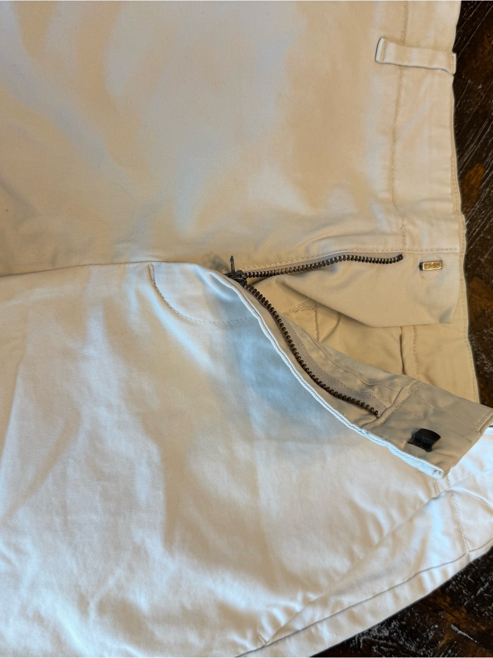 Banana Republic Women's Chino Bermuda Shorts in Cream - Picture 5 of 10